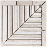 Avant Garde Linear Corner Piece Marble Look Tile