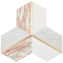 Carraway Hexagon Marble Look Tile
