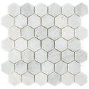 Asian Statuary Hexagon Tile