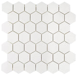 White Thassos Hexagon Tile
