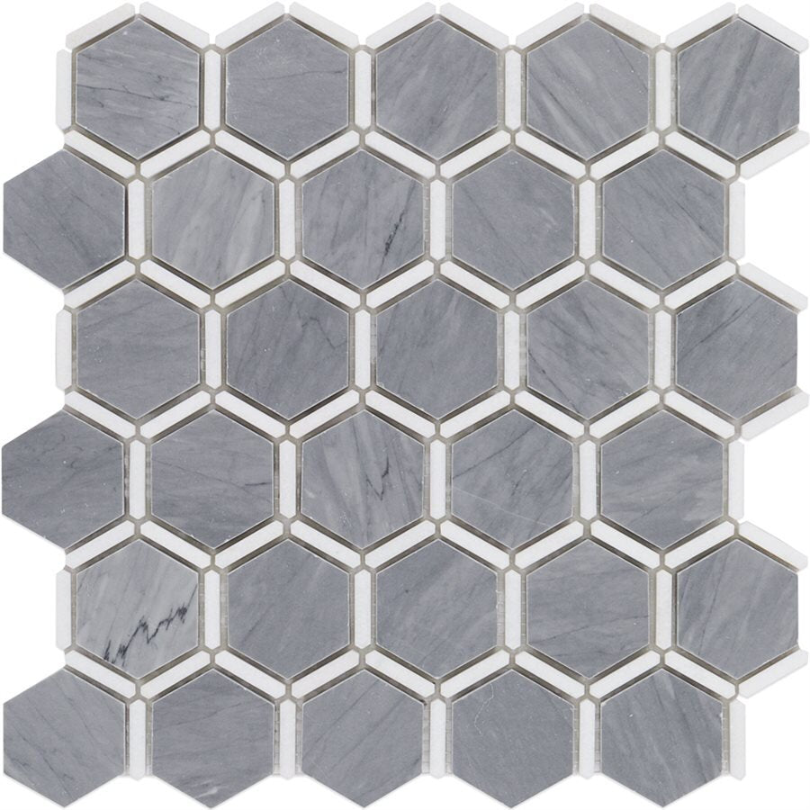 HoneyComb Hexagon Marble Look Tile