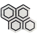 Metrology Hexagon Marble Look Tile