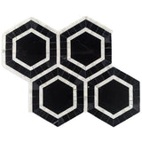 Metrology Hexagon Marble Look Tile