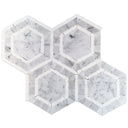 Metrology Hexagon Marble Look Tile