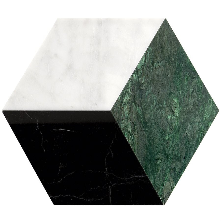 Pari Verd Decor Marble Look Tile
