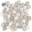 Pebblestone Sliced Round Tile
