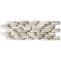 Pebblestone Stacked Sliced Tile