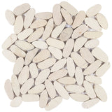 Pebblestone Sliced Flat Oval Tile