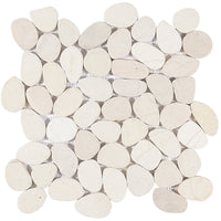 Pebblestone Sliced Round Tile