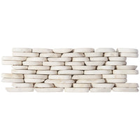 Pebblestone Stacked Sliced Tile