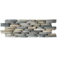 Pebblestone Stacked Sliced Tile