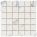 Calacatta Azul Mosaic Marble Look Tile