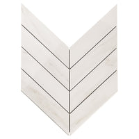 Lithe Chevron Mosaic Marble Look Tile