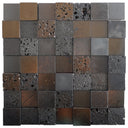Art Lava 3D Blocks 3D Metallic Tile