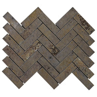 Artile Herringbone Mosaic Tile