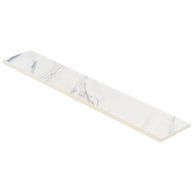 Calacatta Azul Bullnose Marble Look Tile