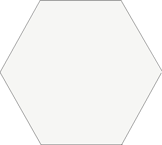 Solid Hexagon Tile