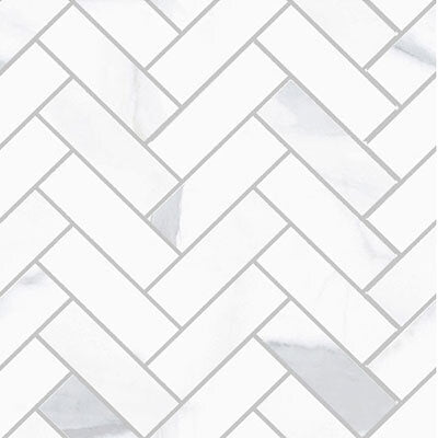 Themar Herringbone Marble Look Tile