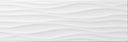 Blanco & Wave Decor Tile
