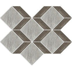 Carrara Select Tizano Mosaic Marble Look Tile Matte