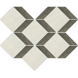 Carrara Select Tizano Mosaic Marble Look Tile Matte