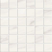 Carrara Select Mosaic Marble Look Tile Matte