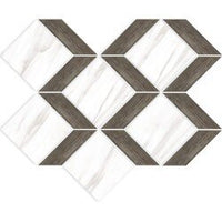 Carrara Select Tizano Mosaic Marble Look Tile Matte