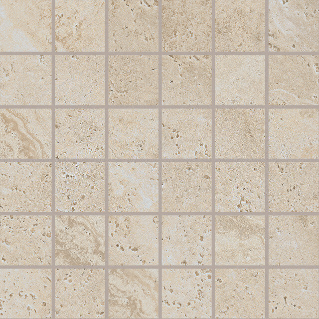 Provenza Unique Travertine 2" x 2" Mosaic Tile