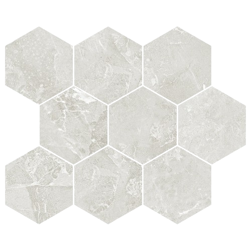 Horizon 4" x 4" Hex Mosaic Tile