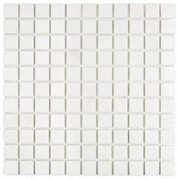 White Thassos Mosaic Tile