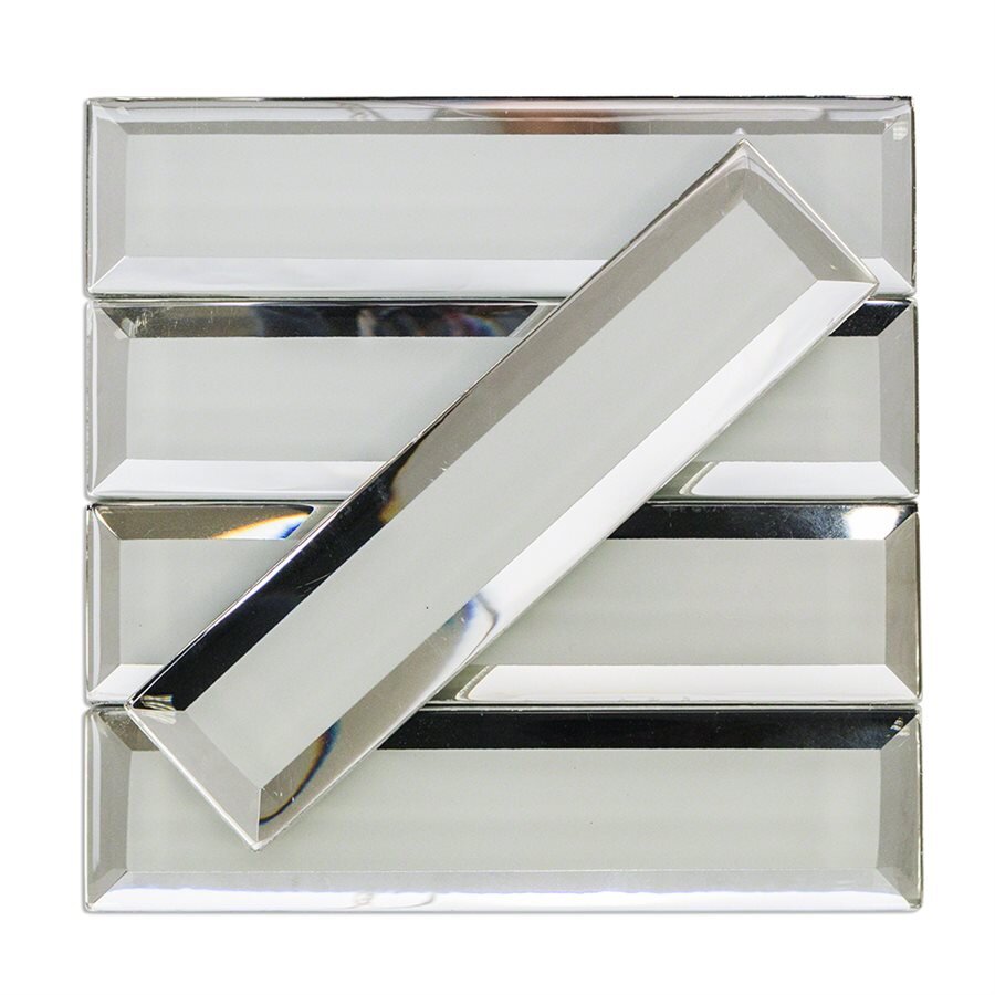 Reflection Beveled Glass Tile