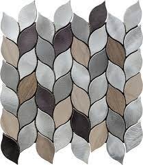Marble Stone Aluminum & Marble Mosaic Tile