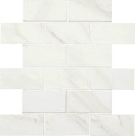 Mirasol Marble Look Tile Brick Joint Mosaic