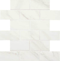 Mirasol Marble Look Tile Brick Joint Mosaic