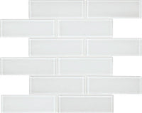 Bliss Element Glass Tile Brick Mosaic