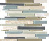 Bliss Stainless Glass Tile Mosaic