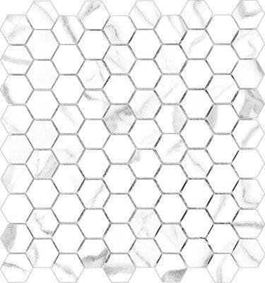 Mayfair Marble Look Tile HD Hexagon Mosaic
