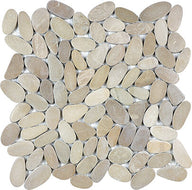 Spa Pebbles Flat Mosaic