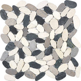 Spa Pebbles Flat Mosaic