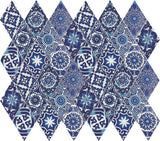 Bati Orient Cement Tile Patchwork Diamond