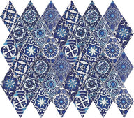 Bati Orient Cement Tile Patchwork Diamond