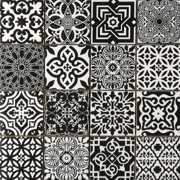 Bati Orient Cement Tile Patchwork Square