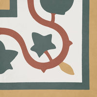 Bati Orient Cement Tile Decor Classic Leaf Corner