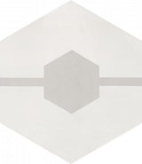 Bati Orient Cement Tile Hexagon Modern Double Hex