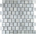 Glass Tile Linear Brick Glossy