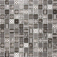 Glass Tile Classic Decor Glossy