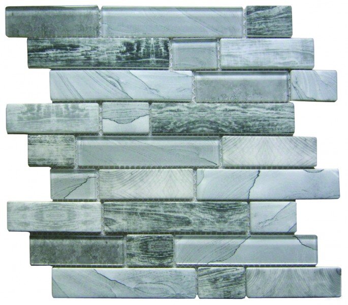 Glass Tile Recycled Interlocking