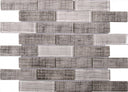 Glass Tile Fabric Print Matte Polished Mix
