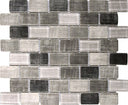 Glass Tile Fabric Print Brick Matte