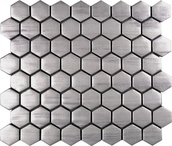 Glass Tile Hexagon Matte